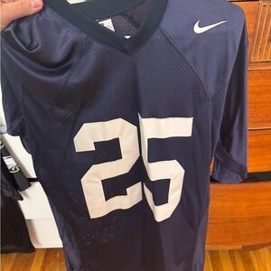 Penn State Football Jersey Navy Blue Large #25